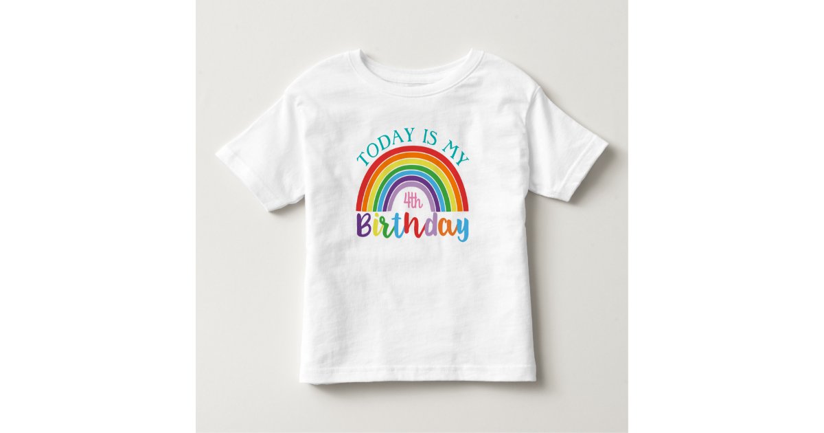 Rainbow Kids For kids Birthday T-Shirt 