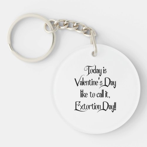 Today is my Valentine Keychain