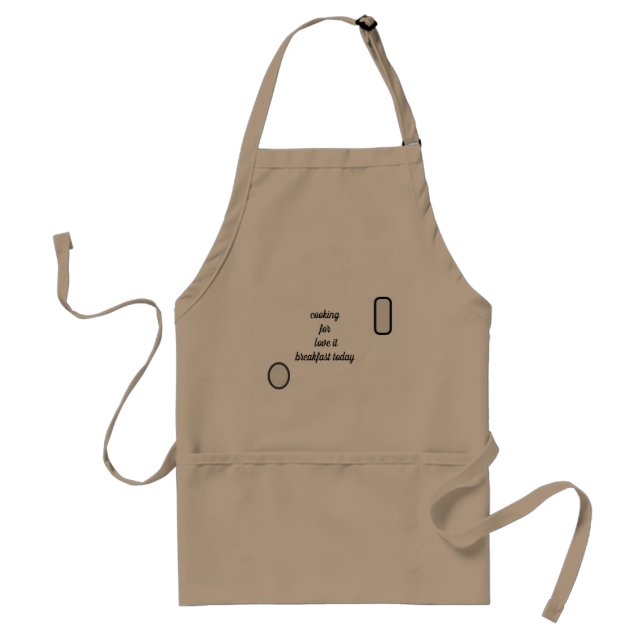 today menu for each appron adult apron (Front)