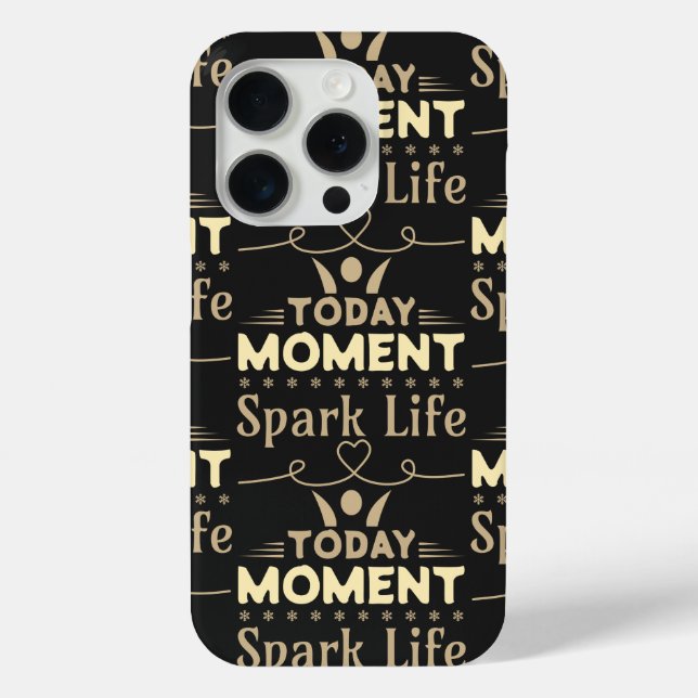 Today Moment, Spark Life Case-Mate iPhone Case (Back)