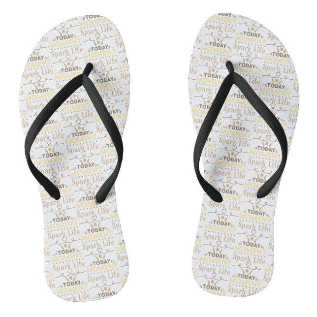 Today Moment, Spark Life Flip Flops (Footbed)