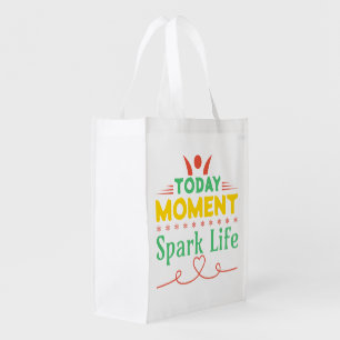 Today Moment, Spark Life Grocery Bag