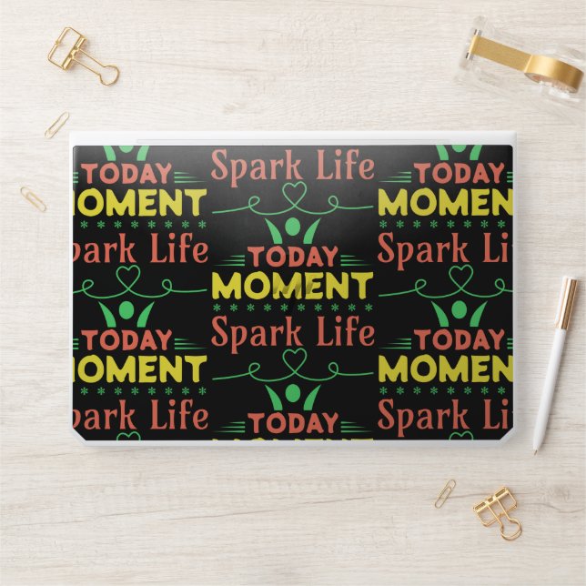 Today Moment, Spark Life HP Laptop Skin (Desk)