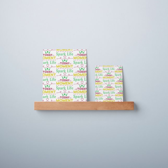 Today Moment, Spark Life Picture Ledge (Wall)