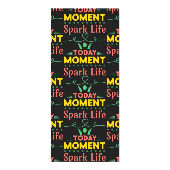 Today Moment, Spark Life Rack Card (Front)