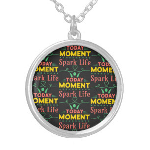 Today Moment, Spark Life Silver Plated Necklace