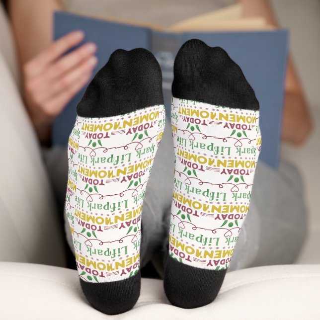 Today Moment, Spark Life Socks (Bottom)