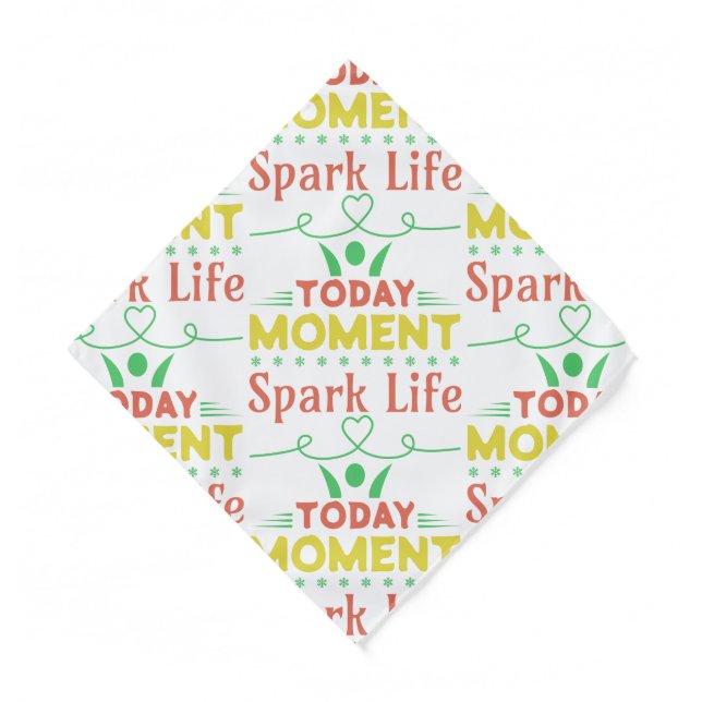 Today Moment, Spark Life Tote Bag Bandana (Front)