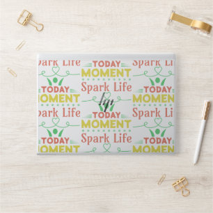 Today Moment, Spark Life Tote Bag HP Laptop Skin
