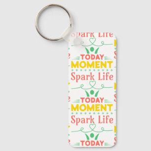 Today Moment, Spark Life Tote Bag Keychain