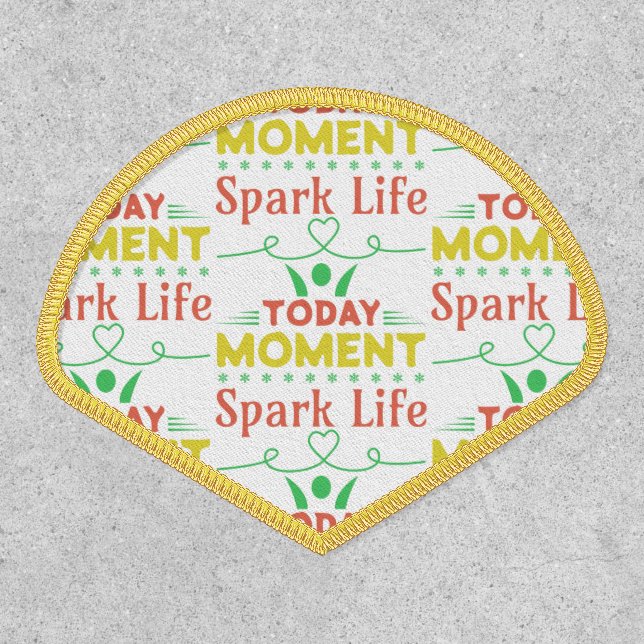 Today Moment, Spark Life Tote Bag Patch (Front)