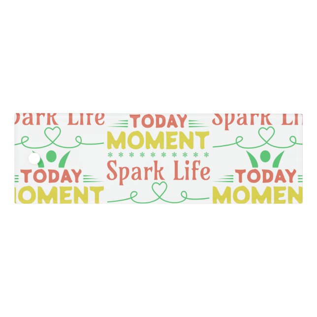Today Moment, Spark Life Tote Bag Ruler (Front)