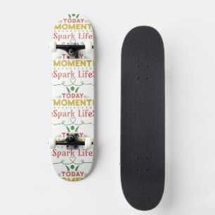 Today Moment, Spark Life Tote Bag Skateboard