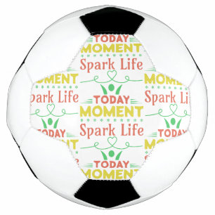 Today Moment, Spark Life Tote Bag Soccer Ball