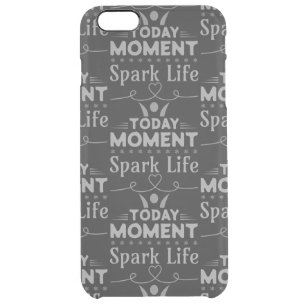 Today Moment, Spark Life Clear iPhone 6 Plus Case