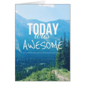 Today Was Awesome (Front)