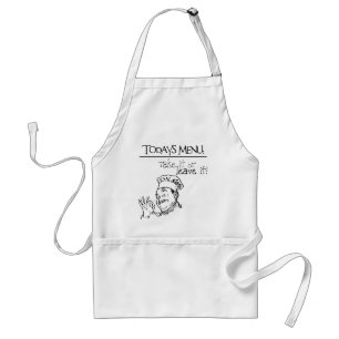 Todays Menu Apron