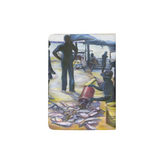 Today's Menu, Harbor Island, Bahamas Passport Holder (Back)