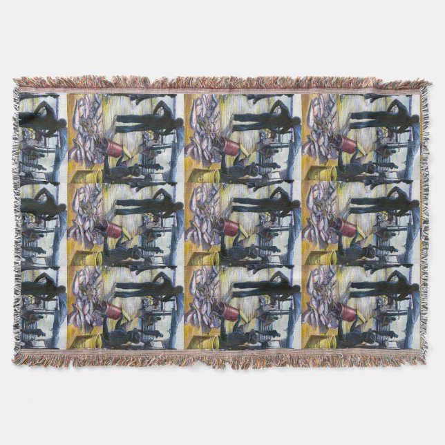 Today's Menu, Harbor Island Throw Blanket (Front)