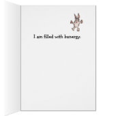 Today's Mood: Bouncy Rabbits Cartoon Card (Inside (Right))