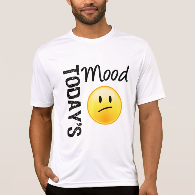 Today's Mood Emoticon Disappointed T-Shirt (Front)