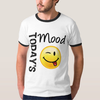 Today's Mood Emoticon Playful T-Shirt