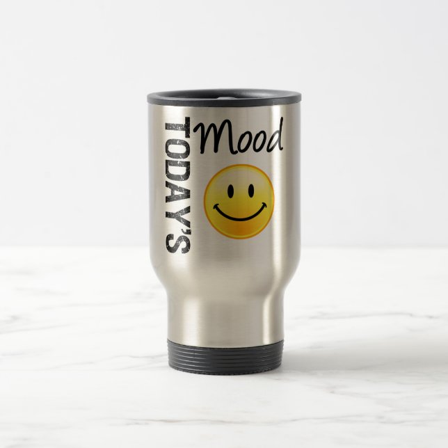 Today's Mood Smile Travel Mug (Center)