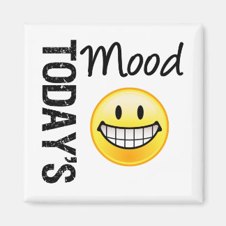 Today's Mood Very Happy Emoticon Magnet