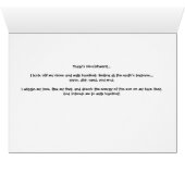 Today's Nourishment Card: Walk Barefoot Cards (Inside Horizontal (Bottom))