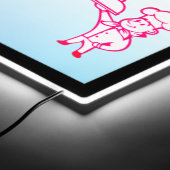 Today's Special Restaurant Menu Whiteboard Script LED Sign (Corner)