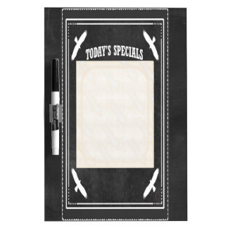 "Today's Specials" dry erase board