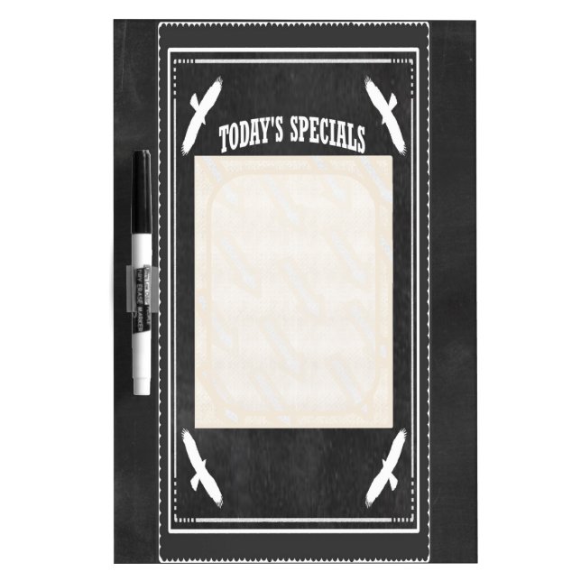 "Today's Specials" dry erase board (Front)