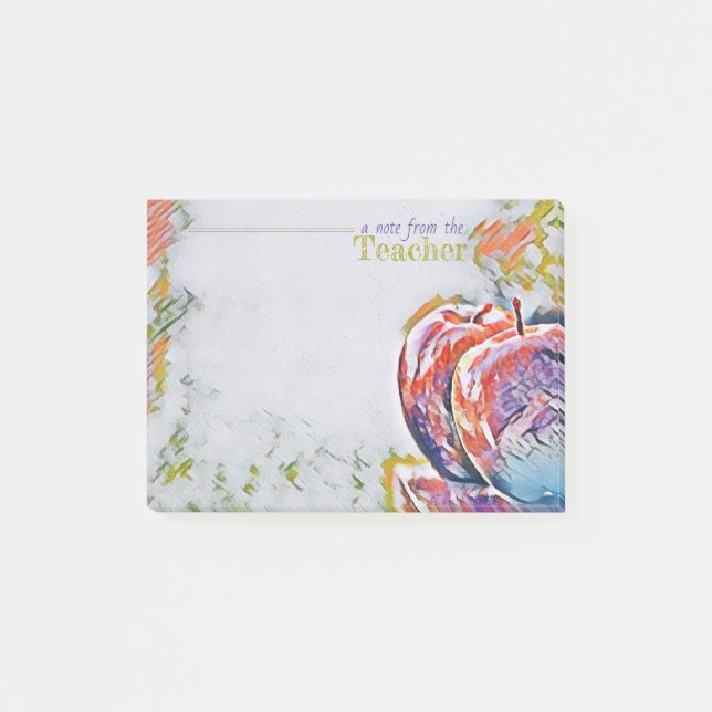 Today's Teacher Post-it Notes (Front)