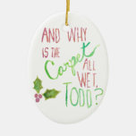 Todd And Margo Double-sided Holiday Ornament at Zazzle
