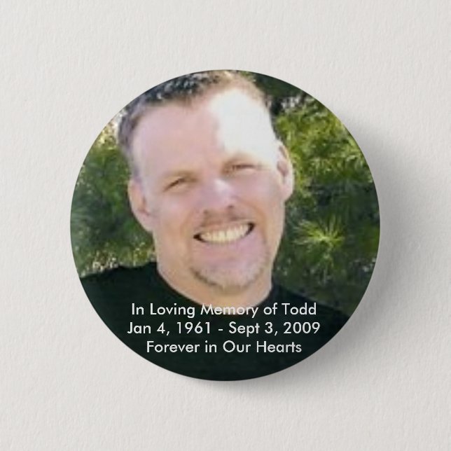 Todd Nesler Pinback Button (Front)