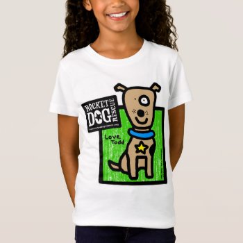 Todd Parr - Vintage Brown Dog T-shirt by RocketDogRescue at Zazzle