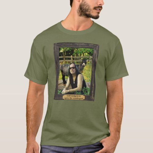 Todd Rundgren and Agnes the Wondergoat T_Shirt