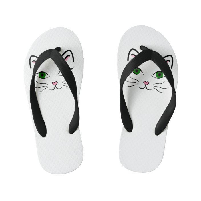 kitty flip flops