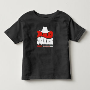 Toddler "Bad Jokes" Cowboy Graphic Tee - Funny 