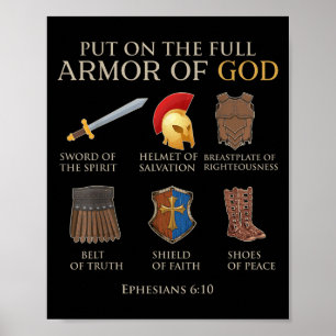 Toddler Boy Armor Of God Brother Son Men Kid Chris Poster