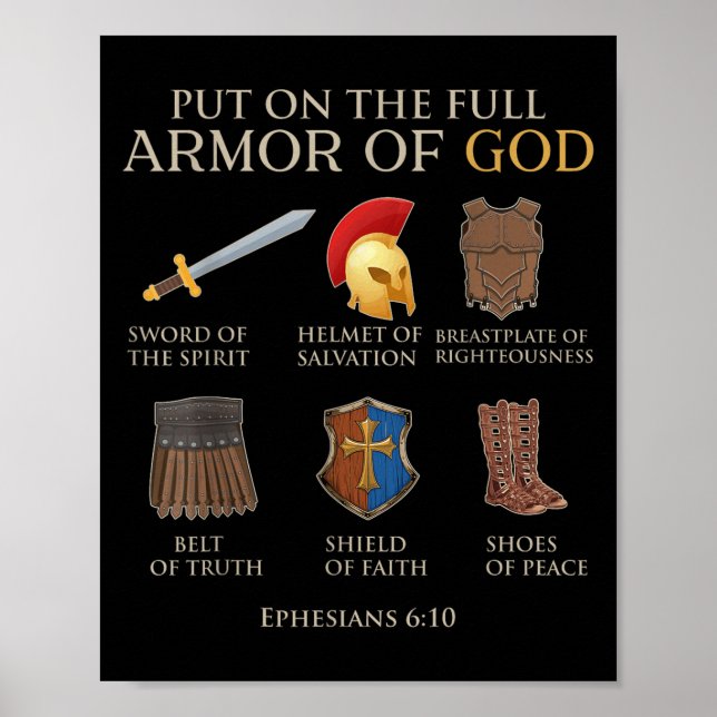 Toddler Boy Armor Of God Brother Son Men Kid Chris Poster (Front)