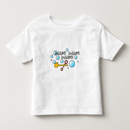 Toddler Boys, Girls Bubbles, Bubbles T Shirt