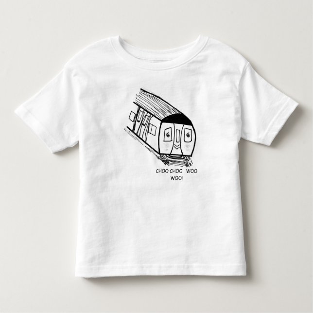 Toddler Choo Choo Train T-Shirt (Front)