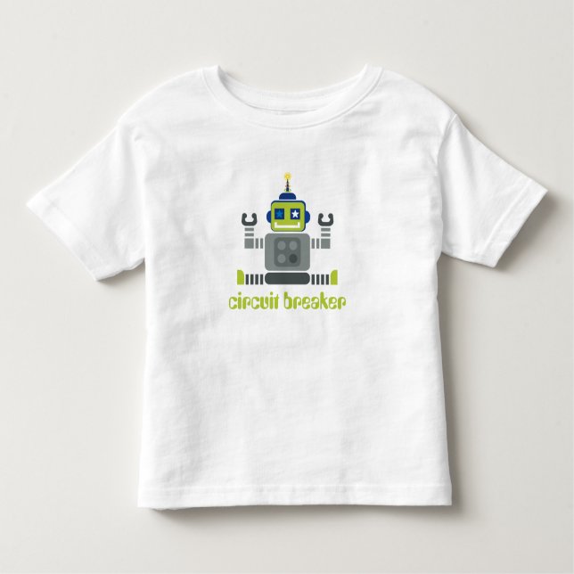 TODDLER CLOTHING :: robot T-shirt (Front)