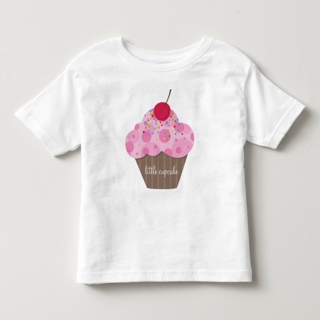 TODDLER CLOTHING :: sweet cupcake T-shirt (Front)