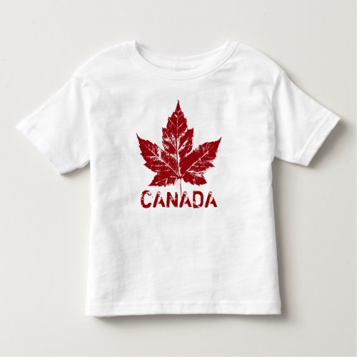 Toddler Cool Canada T_shirt Retro Souvenir