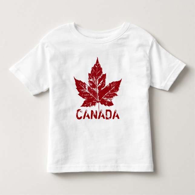 Toddler Cool Canada T-shirt Retro Souvenir (Front)