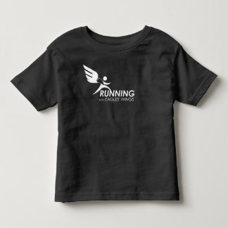 Toddler Dark Tee: Running with Eagles' Wings T-shirt