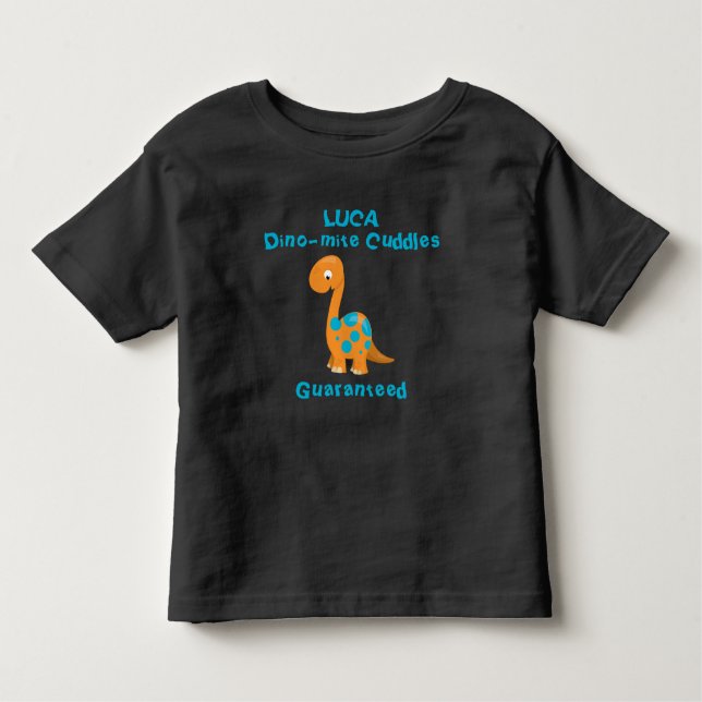 Toddler Dino-mite Cuddles T-shirt (Front)