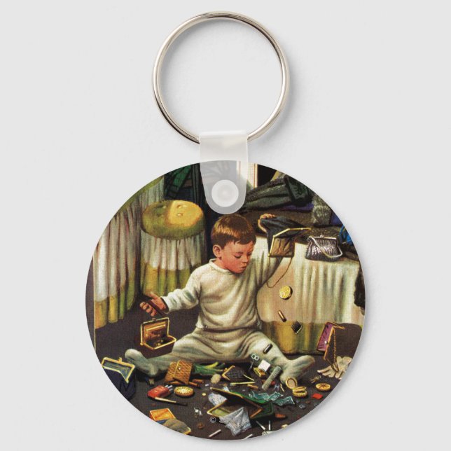 Toddler Empties Purses Keychain (Front)